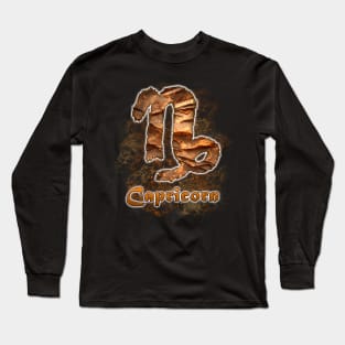 Capricorn Zodiac sign Long Sleeve T-Shirt